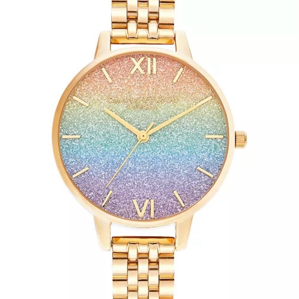 Olivia Burton Gold Rainbow Watch ♡♡♡